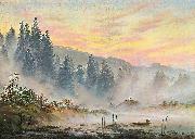 Caspar David Friedrich morning oil